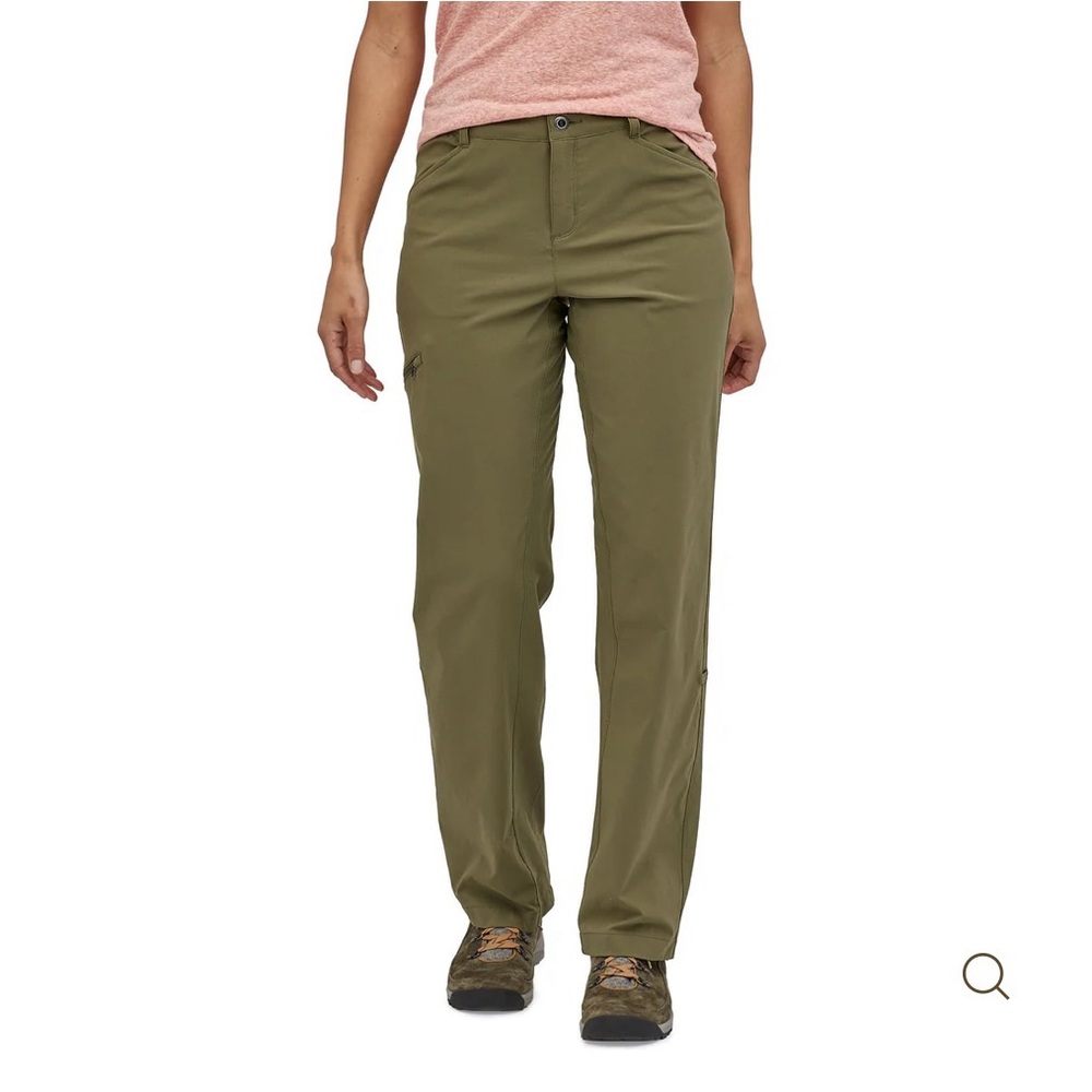 Patagonia Quandary Roll Up Hiking Women's Olive Pants